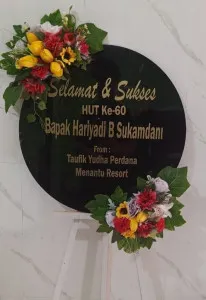 Papan Akrilik Ucapan Ulang Tahun Sumba Barat Daya